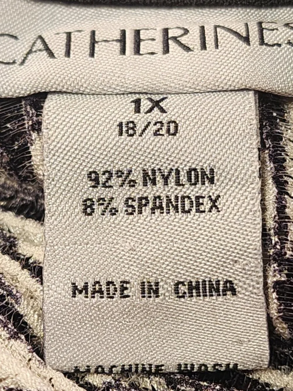 Catherine's 1XL open-front cardigan